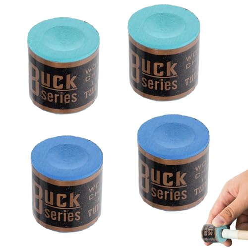 MisFun 4 Stück Billard Kreide, Snooker Chalk Billardkreide, Pool Kreide Pool Queue Würfel, Calciumcarbonat rutschfeste Billard Pool Queue TIPP Kreide Snooker Kreide, für Home Bars Turniere Spiele MisFun 4 Stück Billard Kreide, Snooker Chalk Billardkreide, Pool Kreide Pool Queue Würfel, Calciumcarbonat rutschfeste Billard Pool Queue TIPP Kreide Snooker Kreide, für Home Bars Turniere Spiele von MisFun