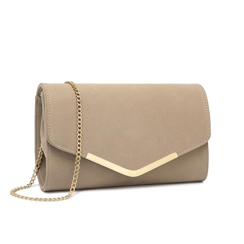Miss Lulu Clutch Damen Abendtasche Elegante Kettentasche Damen Tasche Clutch Bag Handtasche Hochzeit Umhängetasche Mädchen klein Umhängetasche Miss Lulu Clutch Damen Abendtasche Elegante Kettentasche Damen Tasche Clutch Bag Handtasche Hochzeit Umhängetasche Mädchen klein Umhängetasche von Miss Lulu