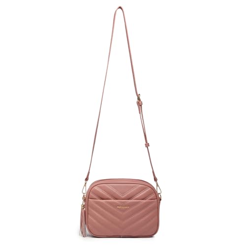 Miss Lulu Umhängetasche Damen, Crossbody Bag Damen, Tasche damen, Handtasche damen umhängetasche, Quaste Dekoration Handtasche Damen Klein,Goldene Hardware Miss Lulu Umhängetasche Damen, Crossbody Bag Damen, Tasche damen, Handtasche damen umhängetasche, Quaste Dekoration Handtasche Damen Klein,Goldene Hardware von Miss Lulu