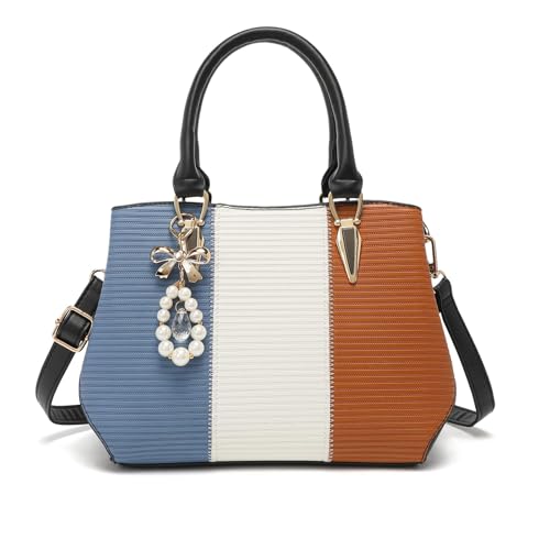 Miss Lulu Handtasche Damen Mittelgroß Tasche Damen Mittelgroß Handtasche Damen Multicolor Elegant Henkeltasche Damen Citytasche Miss Lulu Handtasche Damen Mittelgroß Tasche Damen Mittelgroß Handtasche Damen Multicolor Elegant Henkeltasche Damen Citytasche von Miss Lulu