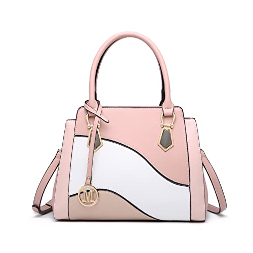 Miss Lulu Handtaschen Damen Schultertaschen für Damen Tasche damen mit modischer Farbkombination Schultertaschen Miss Lulu Handtaschen Damen Schultertaschen für Damen Tasche damen mit modischer Farbkombination Schultertaschen von Miss Lulu
