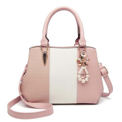 Miss Lulu Handtasche Damen Mittelgroß Tasche Damen Mittelgroß Handtasche Damen Multicolor Elegant Henkeltasche Damen Citytasche Miss Lulu Handtasche Damen Mittelgroß Tasche Damen Mittelgroß Handtasche Damen Multicolor Elegant Henkeltasche Damen Citytasche von Miss Lulu