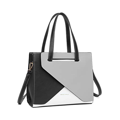 Miss Lulu Schultertaschen für Damen Tasche Damen Handtasche für Frauen Mode Umhängetasche Prägnante Farbstiche Schultertasche Miss Lulu Schultertaschen für Damen Tasche Damen Handtasche für Frauen Mode Umhängetasche Prägnante Farbstiche Schultertasche von Miss Lulu