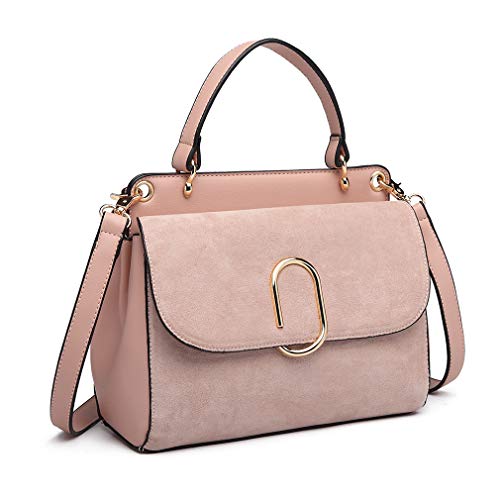 Miss Lulu Umhängetasche für Frauen Top Griff Tasche Kleine Handtaschen Arbeit Shopping Reise PU Leder Wildleder Miss Lulu Umhängetasche für Frauen Top Griff Tasche Kleine Handtaschen Arbeit Shopping Reise PU Leder Wildleder von Miss Lulu