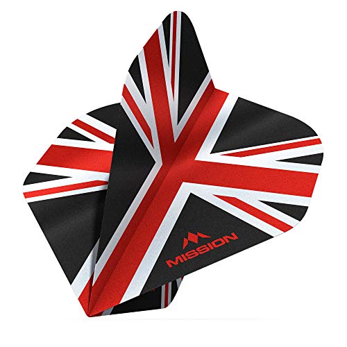 Mission Alliance 100 Black & Red NO2 - Dart Flights Mission Alliance 100 Black & Red NO2 - Dart Flights von Mission Darts