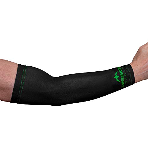 Mission Arm Sleeve Logo Green (2pcs) XL von Mission Darts