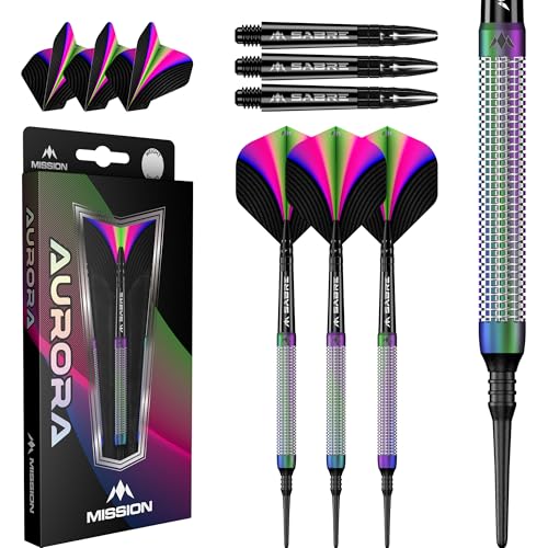 Mission Aurora Coral PVD 90% Softdarts Mission Aurora Coral PVD 90% Softdarts von Mission Darts