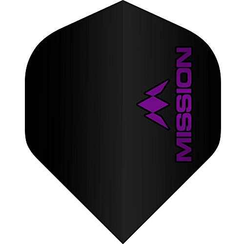 Mission Flight Logo 100 No2 Purple Standard 100 Micron von Mission Darts