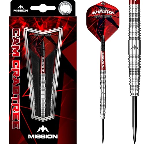 Mission Darts Mission Cam Crabtree 90% - Steeldarts 23 Gramm von Mission Darts