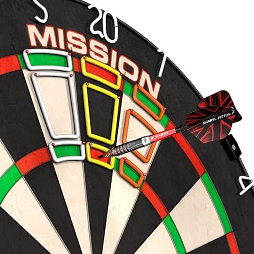 Mission Darryl Fitton's Accuracy Trainer Dartboard Mission Darryl Fitton's Accuracy Trainer Dartboard von Mission Darts
