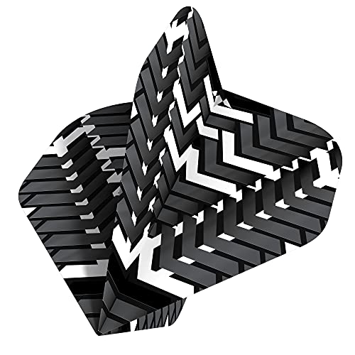 Mission Darts Vex Flights | Extra Starke Premium UV Dart Flights in Standardform 100 Micron, Weiß, 1 Set mit 3 Flights (F3345) Mission Darts Vex Flights | Extra Starke Premium UV Dart Flights in Standardform 100 Micron, Weiß, 1 Set mit 3 Flights (F3345) von Mission Darts