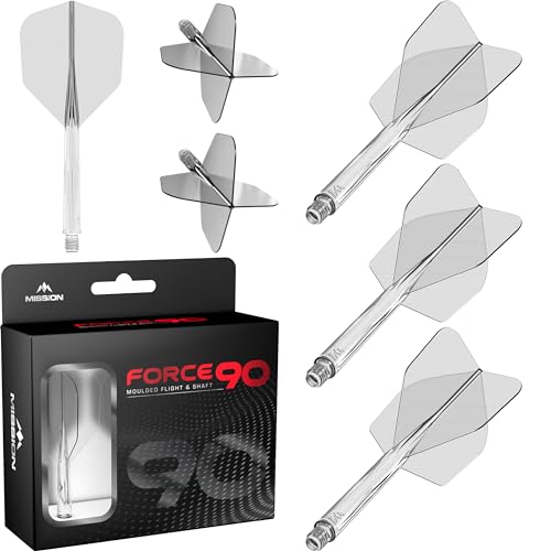 Mission Force 90 Clear NO6 - Dart Flights Medium Mission Force 90 Clear NO6 - Dart Flights Medium von Mission Darts