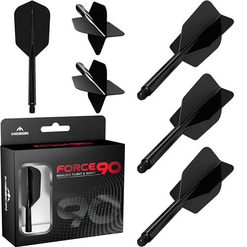 Mission Force 90 Slim Black - Dart Flights Inbetween Mission Force 90 Slim Black - Dart Flights Inbetween von Mission Darts