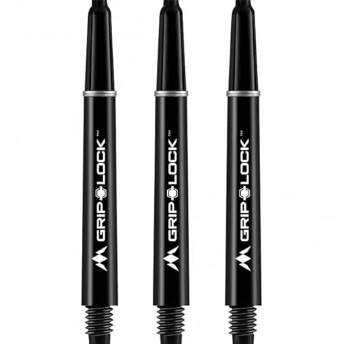 Mission Darts S1061 GripLock Durable Nylon Shafts - Medium Dart Stems - Black Mission Darts S1061 GripLock Durable Nylon Shafts - Medium Dart Stems - Black von Mission Darts