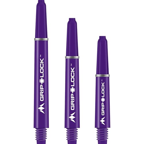 Mission Darts S1077 GripLock Durable Nylon Shafts | Tweenie Dart Stems | Purple Mission Darts S1077 GripLock Durable Nylon Shafts | Tweenie Dart Stems | Purple von Mission Darts