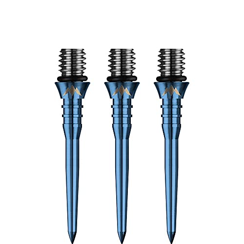 Mission Darts X2620 Titan Pro | 26 mm gerillte Titan-Dartspitze, Umwandlungspunkt, einfarbig blau Mission Darts X2620 Titan Pro | 26 mm gerillte Titan-Dartspitze, Umwandlungspunkt, einfarbig blau von Mission Darts