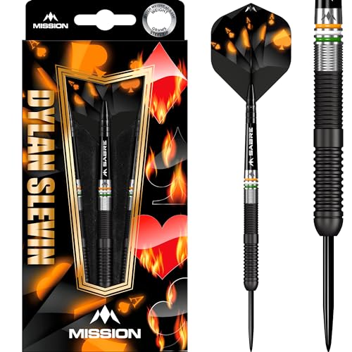 Mission Dylan Slevin 90% - Steeldarts 23 Gramm von Mission Darts