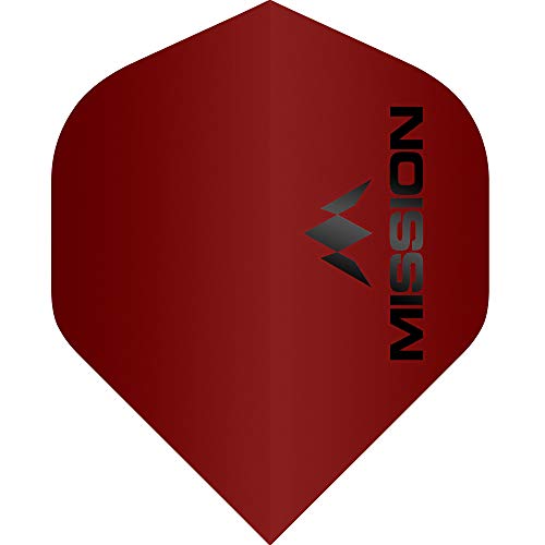 Mission Logo Std NO2 Matte Red - Dart Flights Mission Logo Std NO2 Matte Red - Dart Flights von Mission Darts