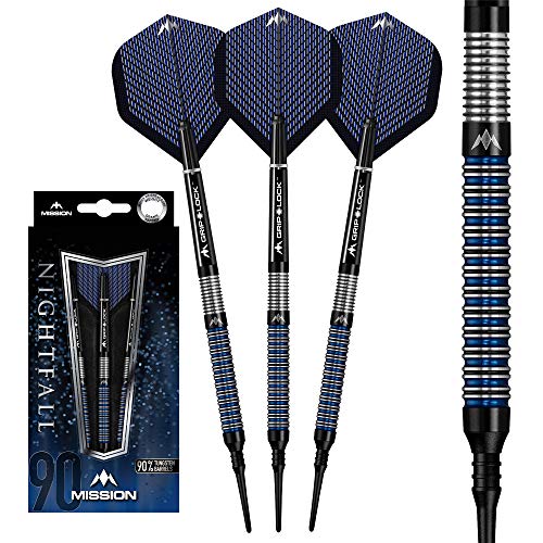 Mission Nightfall M1 90% Softdarts 22 Gramm Mission Nightfall M1 90% Softdarts 22 Gramm von Mission Darts
