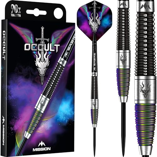Mission Occult Darts Black & Coral 90% - Steeldarts 23 Gramm Mission Occult Darts Black & Coral 90% - Steeldarts 23 Gramm von Mission Darts