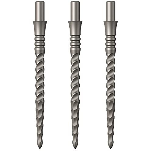 Mission Darts Sniper Points | Lunar CS | Steel Tip Replacement Points | 32mm | Silver (X2667) von Mission Darts