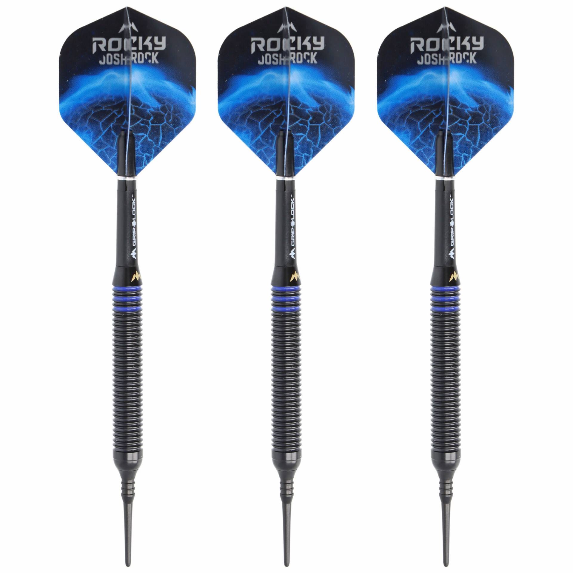 Josh Rock Softdart Brass, schwarz blau, 18gr von Mission