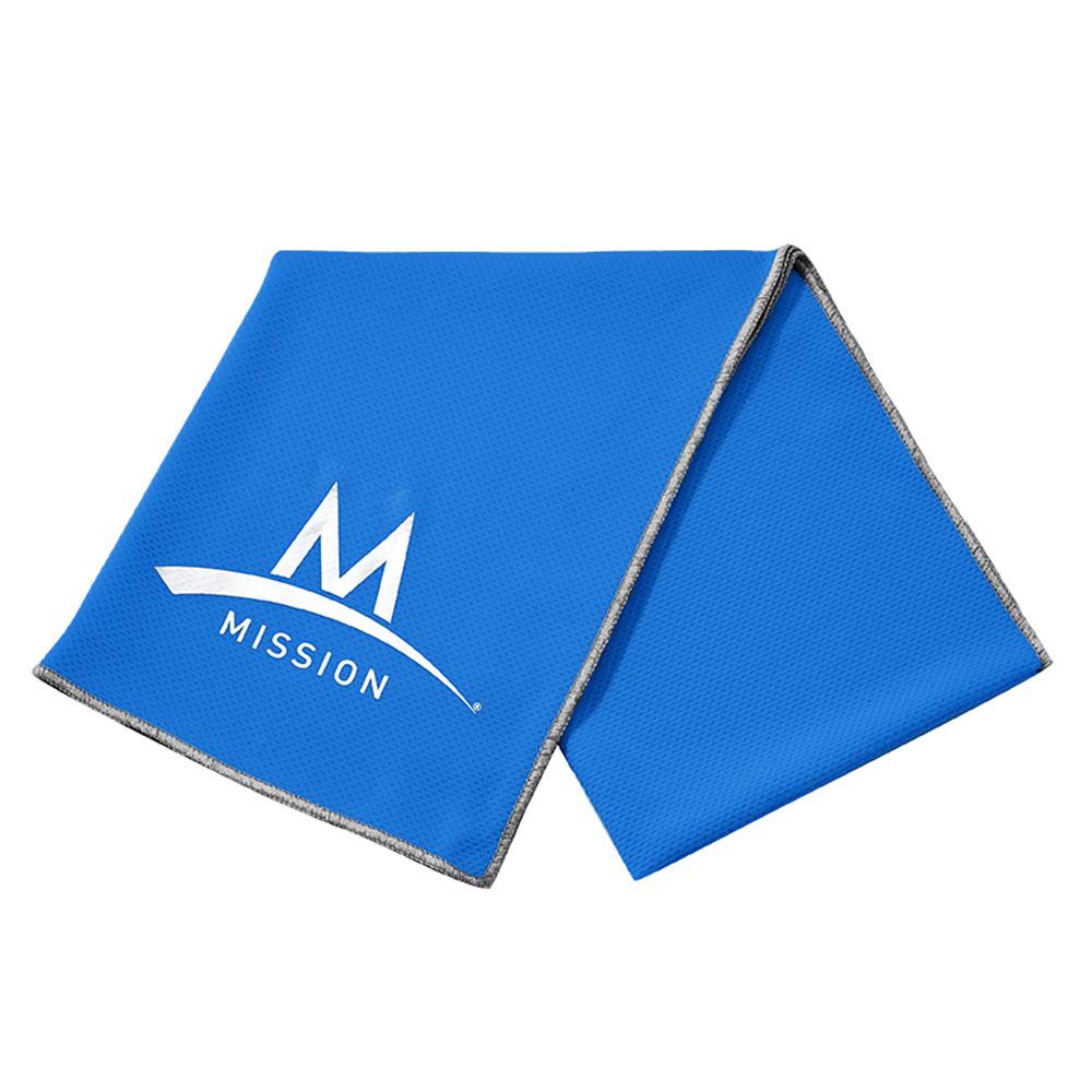 Mission Enduracool Large Techknit Towel Blau 84 x 31 cm von Mission