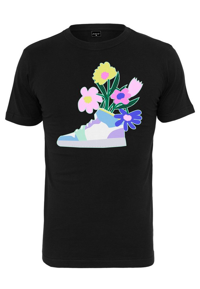 MisterTee T-Shirt MisterTee Damen Ladies Flower Sneaker Tee (1-tlg) von MisterTee
