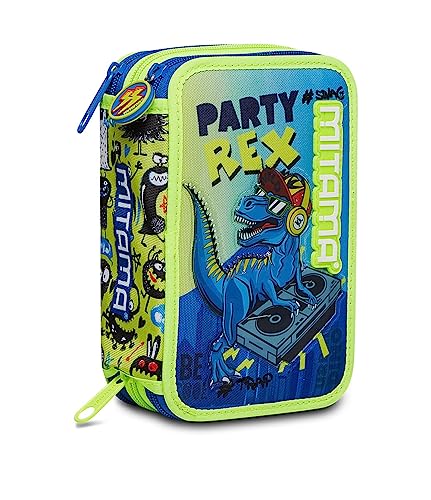 Mitama ASTUCCIO 3 Zip, Kinder und Jungen 3 Reissverschluss-ETUI, Mehrfarbig, Taglia Unica - Mitama ASTUCCIO 3 Zip, Kinder und Jungen 3 Reissverschluss-ETUI, Mehrfarbig, Taglia Unica - von Mitama