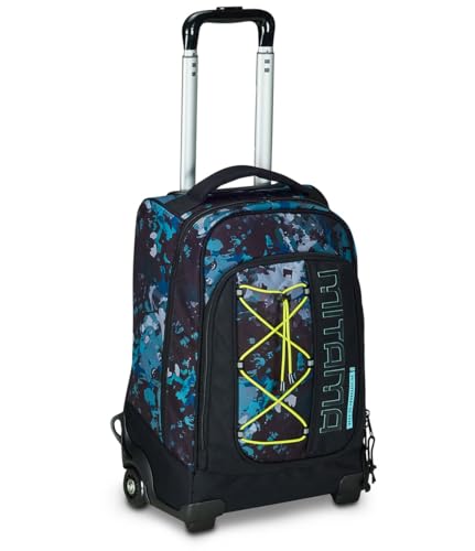 Mitama Trolley DR Schule Desert Blue, mit Mega Fach und Doppelgriff, Schwarz und Blau, Grundschule und Freizeit, Kinder Jungen, Schwarz, Taglia Unica, schultrolley Mitama Trolley DR Schule Desert Blue, mit Mega Fach und Doppelgriff, Schwarz und Blau, Grundschule und Freizeit, Kinder Jungen, Schwarz, Taglia Unica, schultrolley von Mitama