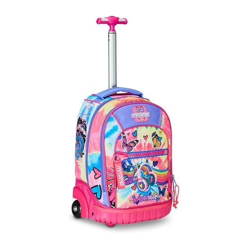 Mitama Trolley Run Schule Tie Music, Doppelfach, Rosa, Grundschule und Freizeit, Mädchen, Rosa, Taglia unica, trolley Mitama Trolley Run Schule Tie Music, Doppelfach, Rosa, Grundschule und Freizeit, Mädchen, Rosa, Taglia unica, trolley von Mitama