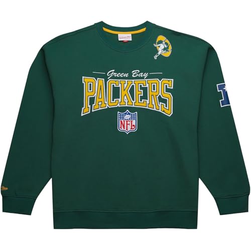 Mitchell & Ness Backprint Pullover Green Bay Packers - XXL von Mitchell & Ness