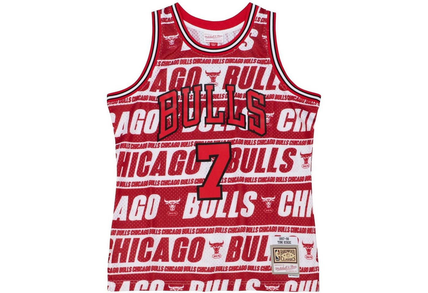 Mitchell & Ness Basketballtrikot Swingman Teamwrap Jersey Chicago Bulls Toni Kukoc Mitchell & Ness Basketballtrikot Swingman Teamwrap Jersey Chicago Bulls Toni Kukoc von Mitchell & Ness