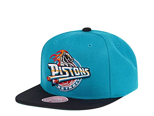 Mitchell & Ness Detroit Pistons Team Two Tone Hardwood Classics Snapback Cap Mitchell & Ness Detroit Pistons Team Two Tone Hardwood Classics Snapback Cap von Mitchell & Ness