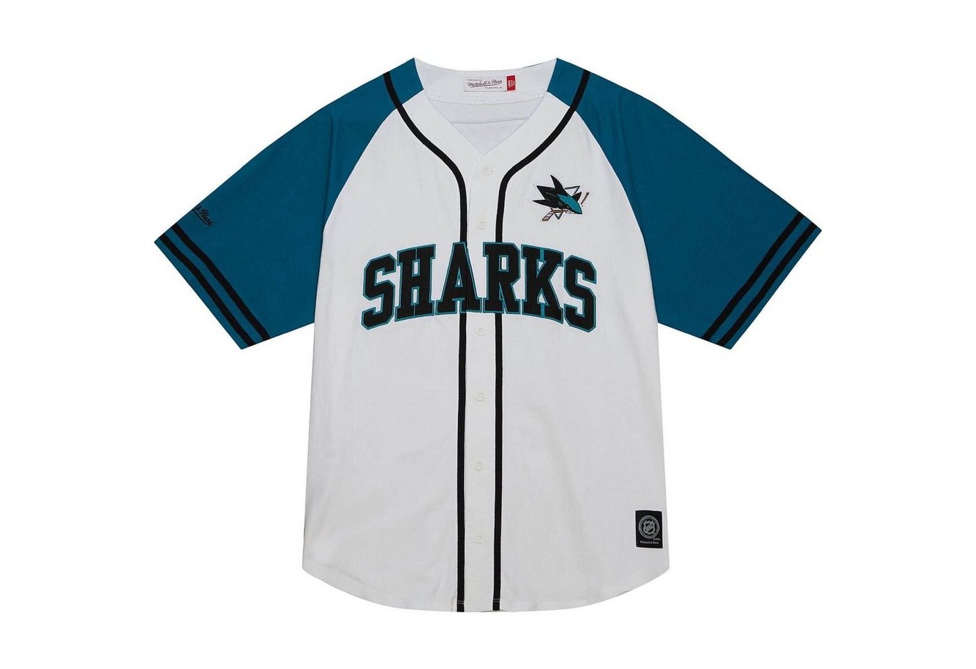 Mitchell & Ness Eishockeytrikot Practice Day Jersey San Jose Sharks Mitchell & Ness Eishockeytrikot Practice Day Jersey San Jose Sharks von Mitchell & Ness