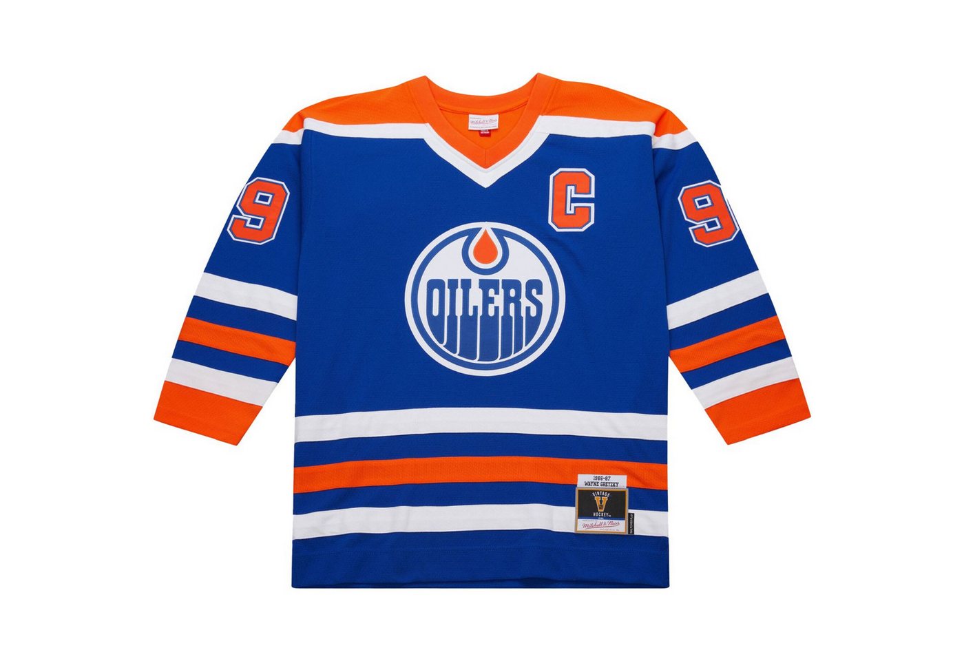 Mitchell & Ness Eishockeytrikot Wayne Gretzky Edmonton Oilers 1986 Jersey Mitchell & Ness Eishockeytrikot Wayne Gretzky Edmonton Oilers 1986 Jersey von Mitchell & Ness