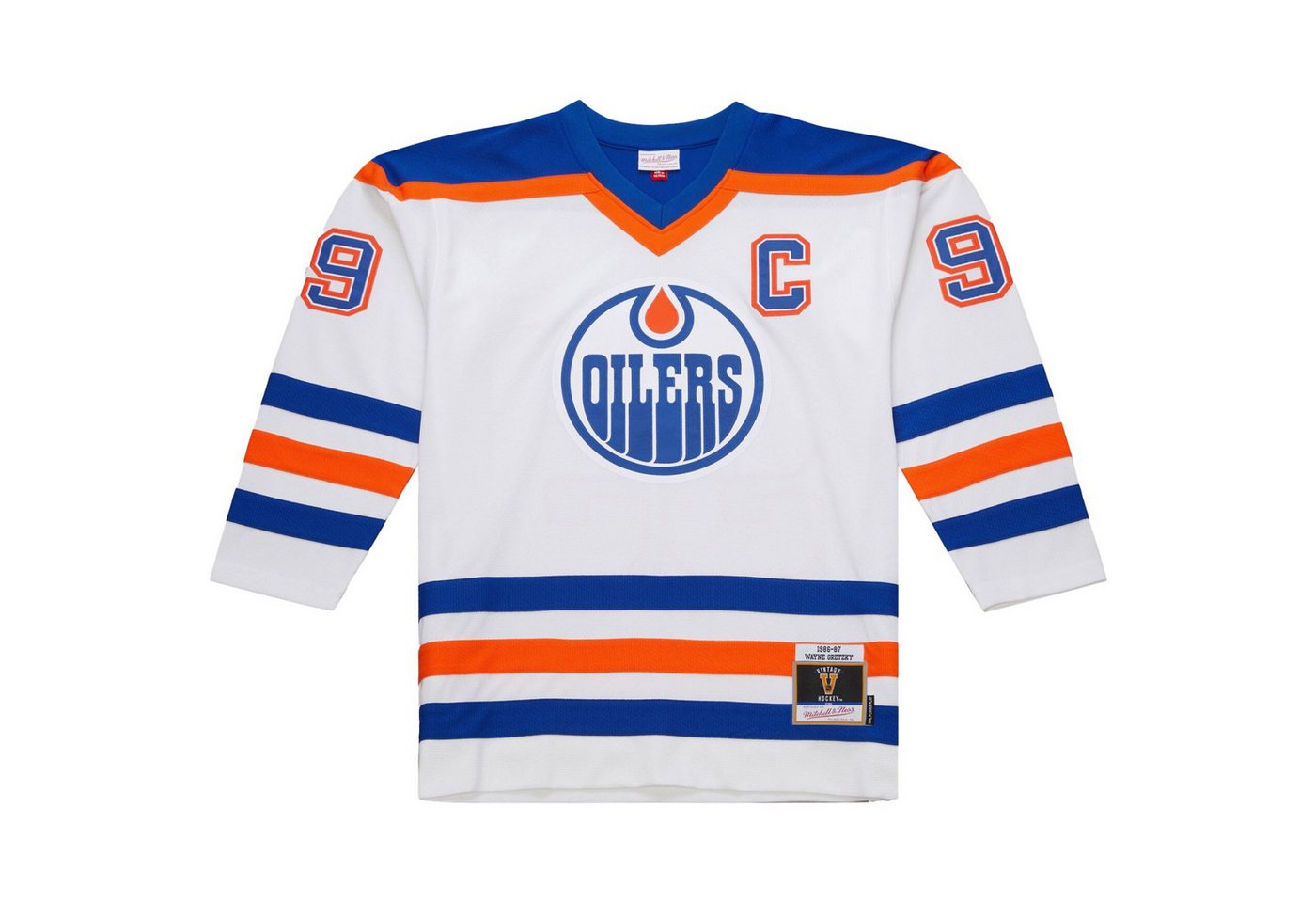 Mitchell & Ness Eishockeytrikot Wayne Gretzky Edmonton Oilers 1986 Jersey Mitchell & Ness Eishockeytrikot Wayne Gretzky Edmonton Oilers 1986 Jersey von Mitchell & Ness