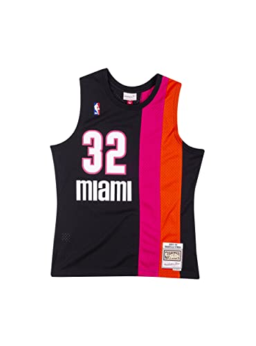 Mitchell & Ness Herren 2.0 Miami T Shirt, Black / Black, L EU von Mitchell & Ness