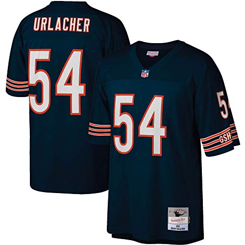 Mitchell & Ness Herren Chicago Bears Brian Urlacher T Shirt, Navy, S EU von Mitchell & Ness
