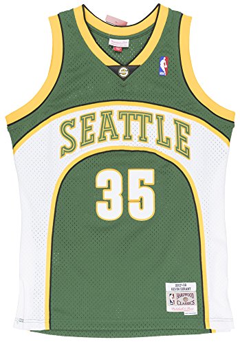 Mitchell & Ness Kevin Durant Seattle Supersonics NBA Throwback Jersey - Green von Mitchell & Ness