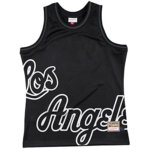 Mitchell & Ness M&N Big Face 3.0 Basketball Jersey Los Angeles Lakers - M von Mitchell & Ness