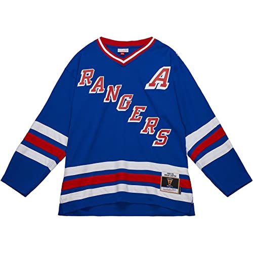 Mitchell & Ness M&N Blue Line Brian Leetch New York Rangers Jersey - M von Mitchell & Ness