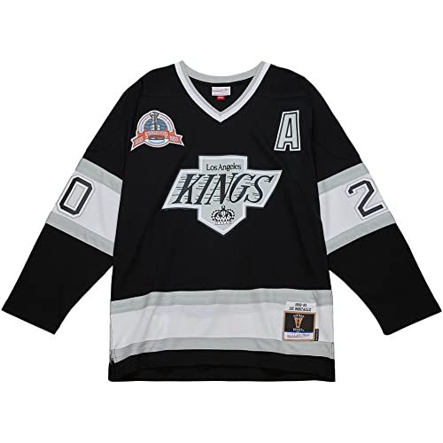 Mitchell & Ness M&N Blue Line Luc Robitaille Los Angeles Kings Jersey - S von Mitchell & Ness