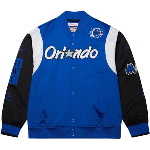 Mitchell & Ness M&N Heavyweight Satin Jacket NBA Orlando Magic - S von Mitchell & Ness