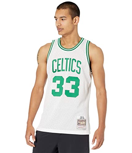 Mitchell & Ness NBA Hardwood Classics Swingman Jersey Boston Celtics - Larry Bird - Weiß Mitchell & Ness NBA Hardwood Classics Swingman Jersey Boston Celtics - Larry Bird - Weiß von Mitchell & Ness