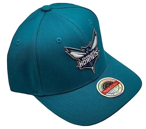 Mitchell & Ness NBA Stretch Snapback Cap Charlotte Hornets Team Ground 2.0 Teal von Mitchell & Ness