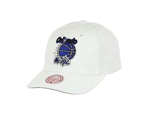 Mitchell & Ness Orlando Magic NBA All In HWC Pro Crown Fit White Snapback Cap - One-Size von Mitchell & Ness