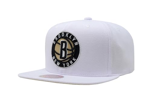 Mitchell & Ness Snapback Cap WINTER WHITE Brooklyn Nets von Mitchell & Ness