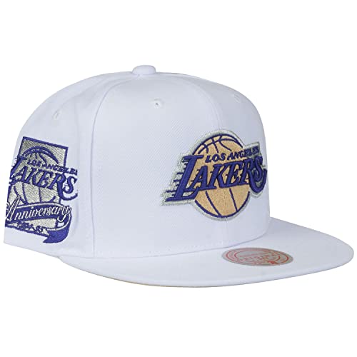 Mitchell & Ness Snapback Cap Winter White Los Angeles Lakers von Mitchell & Ness