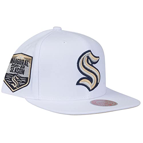 Mitchell & Ness Snapback Cap Winter White Seattle Kraken von Mitchell & Ness